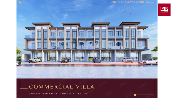 Commercial Villa at Chroy Changva Gardens