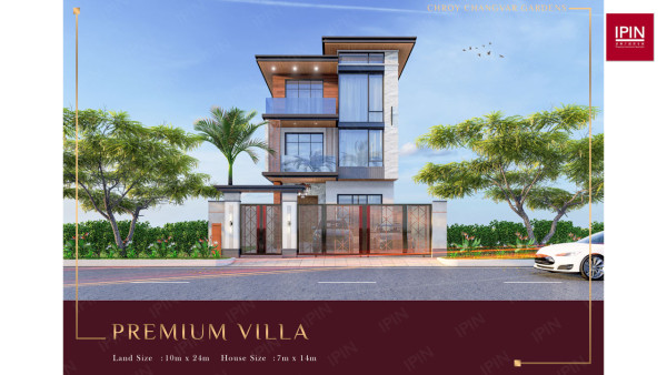 Premium Villa at Chroy Changvar Gardens