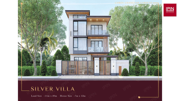 Silver Villa at Chroy Changvar Gardens