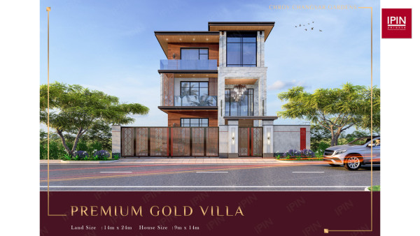 Premium Gold Villa at Chroy Changvar Gardens